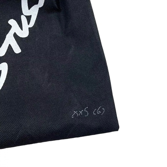 Vintage Stussy x Futura Black & White Atom Slip On Flip Flop Sandal Slides Sz 6 - Picture 5 of 6